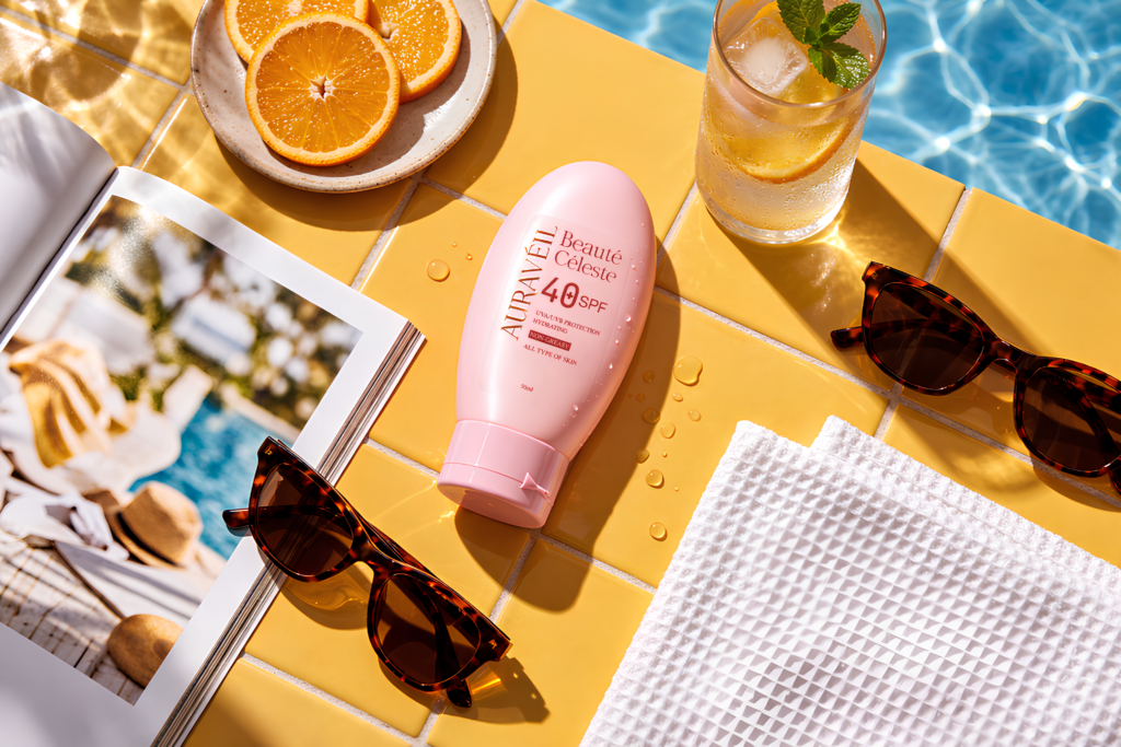 auraveil sunscreen spf 40 cream beaute celeste